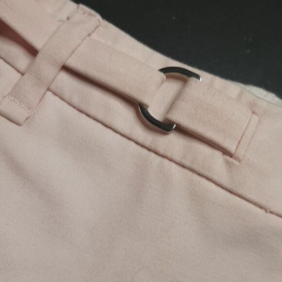 Zac & Rachel Light Pink Cuffed Capris - Picture 3 of 14